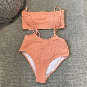 Two piece bathing suit